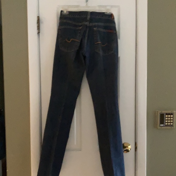 7 FOR ALL MANKIND FLARE LEG JEANS SIZE 27 - Picture 4 of 10